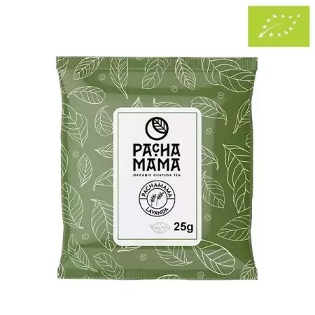 Guayusa - Pachamama Levendula – bio tanúsítvánnyal rendelkező guayusa – 25g