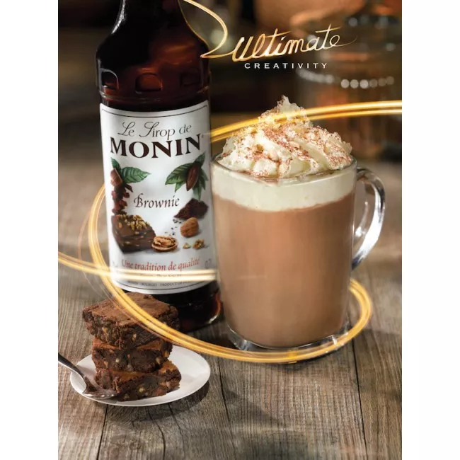 Monin Brownie szirup kávéhoz 0.7L üvegben