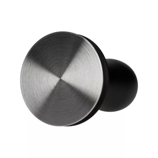 Tamper BH 58.5mm fekete eloxált alumínium kávétömörítő