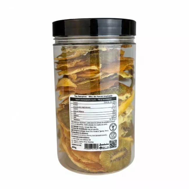 The Botanist by Barshaker Exotic Tropical Mix 200g szárított trópusi gyümölcskeverék mangóval, ananásszal, kiwivel és kakival
