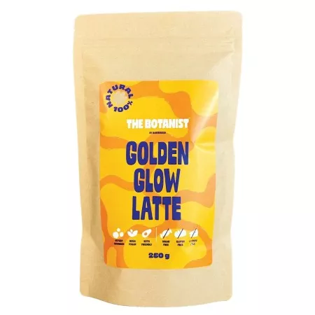 Golden Glow Latte – Vegán & Keto – Hozzáadott Cukor Nélkül – The Botanist (250g)