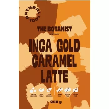 Inca Gold Caramel Latte – Vegán & Keto – Hozzáadott Cukor Nélkül – The Botanist (250g)