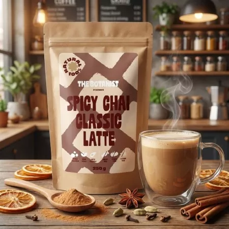 Spicy Chai Classic Latte – Vegán & Keto – Cukormentes – The Botanist (250g)