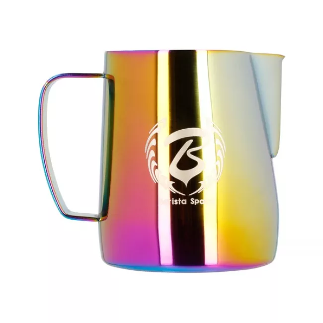 Barista Space Rainbow multicolor tejkiöntő kancsó 350 ml