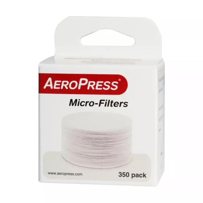 AeroPress® szűrők 350 darabos kiszerelésben, fehér színben