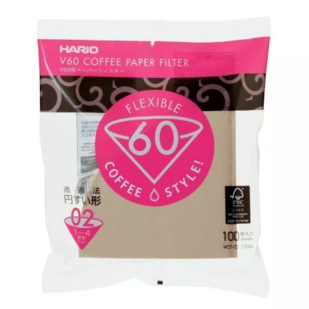 HARIO V60 papírszűrő - Misarashi - 02-es méret - 100 db
