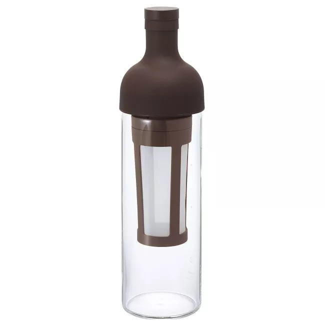 HARIO Coffee Filter-in-Bottle Wine Style 650ml barna cold brew kávéfőző palack