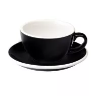 Loveramics Egg - Cappuccino csésze 200 ml - Black
