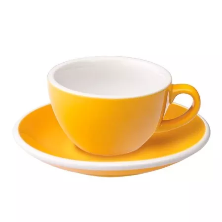 Loveramics Egg - Flat White csésze 150 ml - Sárga