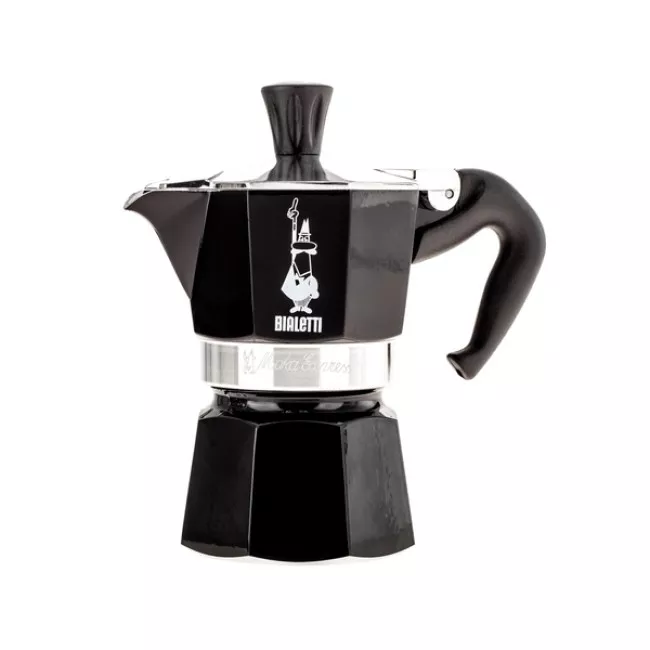 Bialetti Moka Express 1 személyes fekete kotyogós kávéfőző
