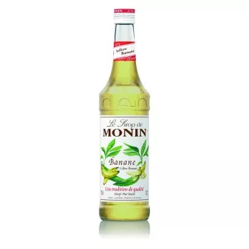 Koktélszirup - Monin - Banán - Sárga - 0,7L