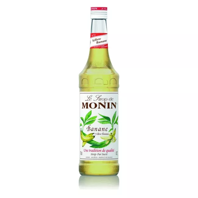 Monin Banán koktélszirup 0,7 literes üvegben
