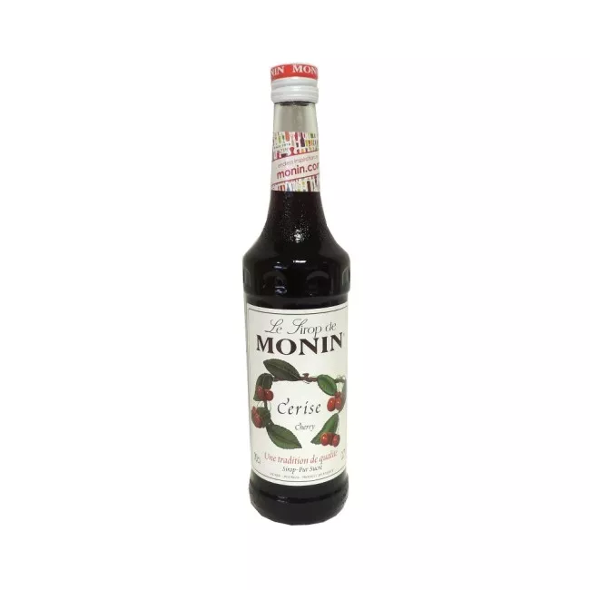 Monin cseresznye koktélszirup 0.7 literes üvegben