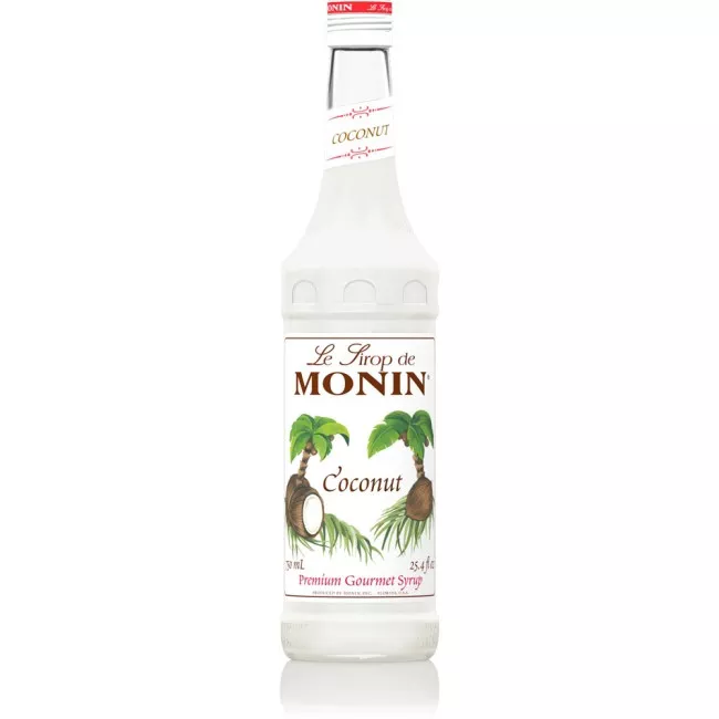 Monin kókusz szirup 0.7 literes üvegben koktélokhoz