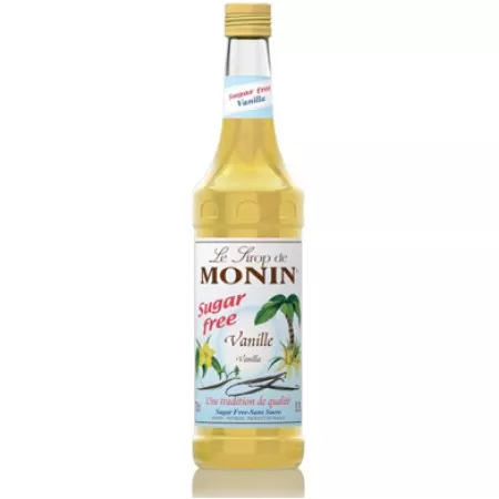 Monin Sugar Free szirup - Vanília - 0,7L