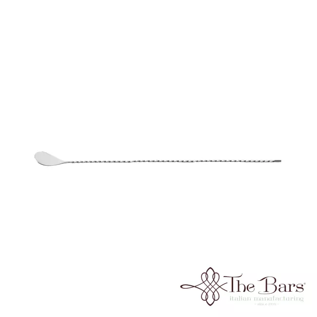 The Bars Full Twist bárkanál rozsdamentes acélból, 300mm, ezüst szín