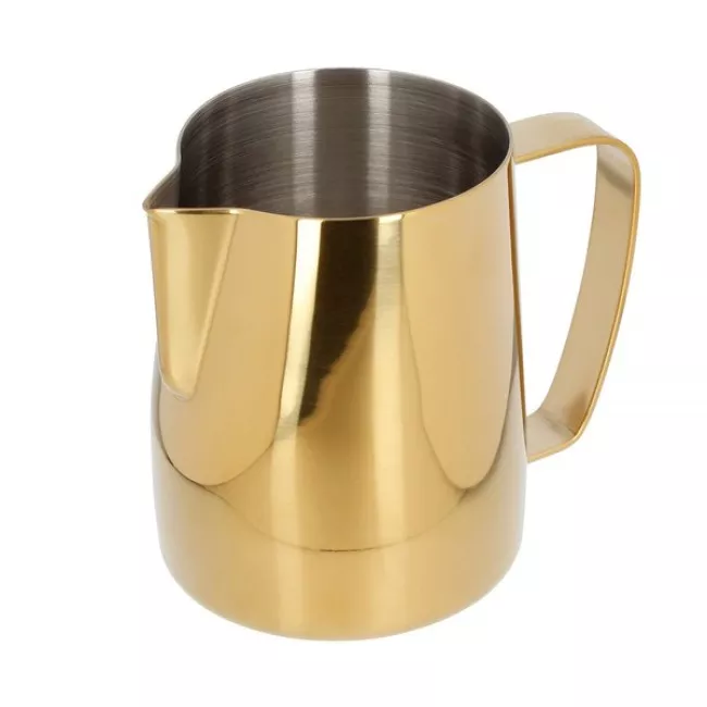Barista Space Gold rozsdamentes acél tejkiöntő kancsó, 600 ml