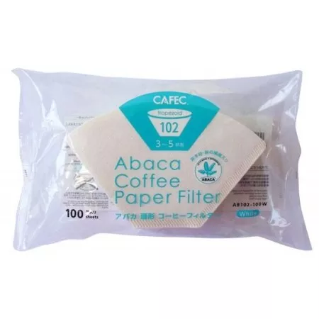 Cafec Abaca Trapéz Papírfilter 04-es méret