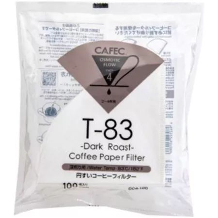 CAFEC Dark Roast T-83 Kávé Papírfilter 4 Csészés - Osmotic Flow