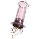 AeroPress Clear Pink átlátszó rózsaszín kávéfőző limitált kiadásban