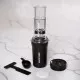 AeroPress GO Plus fekete kávéfőző szett vákuumszigetelt tumbler pohárral