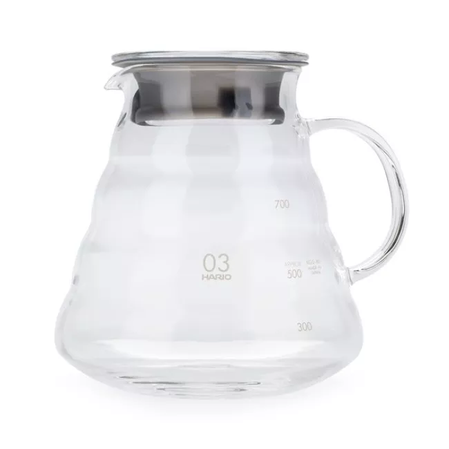 HARIO V60 Range Server 800ml átlátszó üveg kávészerver
