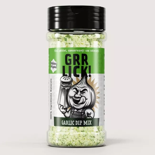 GRR Lick! fokhagymás dip fűszerkeverék 130g-os kiszerelésben