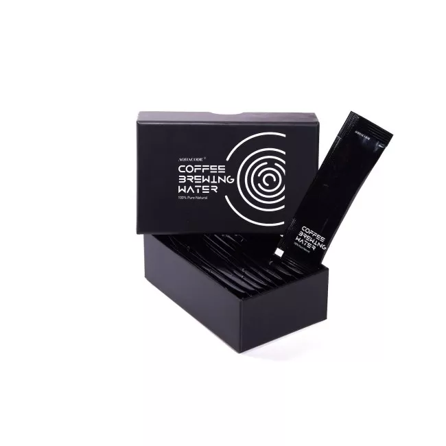 AQUACODE Coffee Brewing Water Black Kit doboz 12 tasakkal