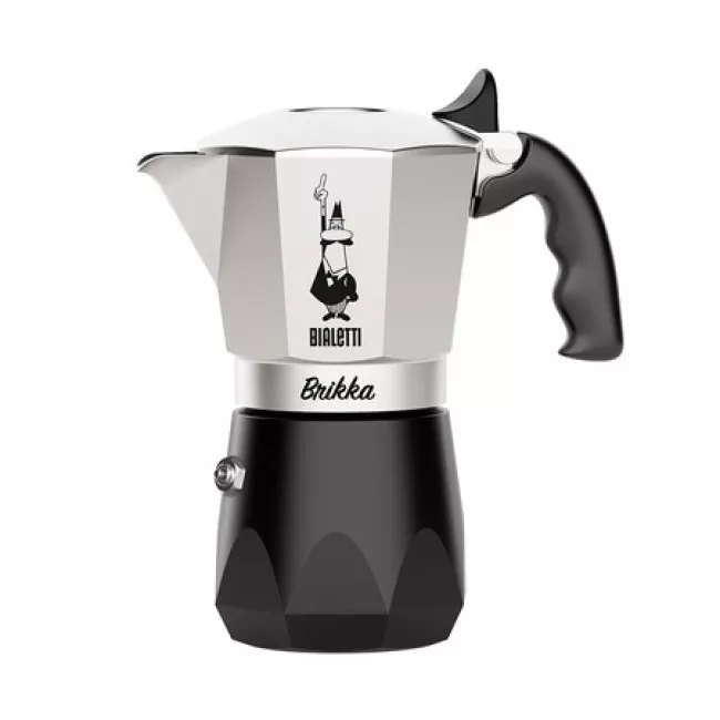 Bialetti Brikka 4 személyes kotyogós kávéfőző alumíniumból
