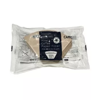 Cafec Abaca Trapéz Papírfilter 01-es méret, barna