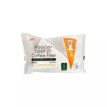 Cafec Abaca+ Deep 27 papírszűrő 01-es méret