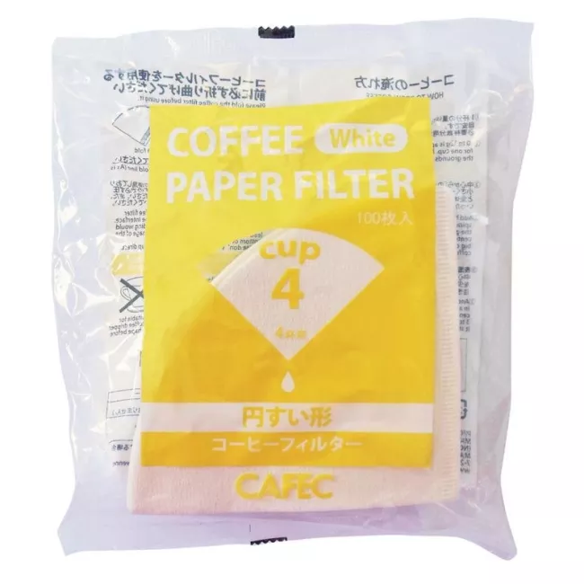 Cafec kúp alakú papírfilter 02-es méret csomagolása