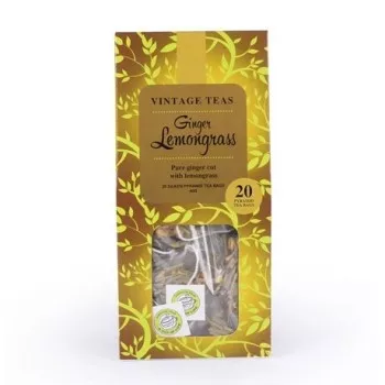 Vintage Teas - Ginger Lemongrass tea - 20 piramis - 40g