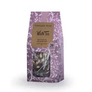 Vintage Teas - Fehér tea jázmin - 20 piramis - 50g
