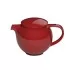 Loveramics Pro Tea - 400 ml Teáskanna Szűrővel - Piros