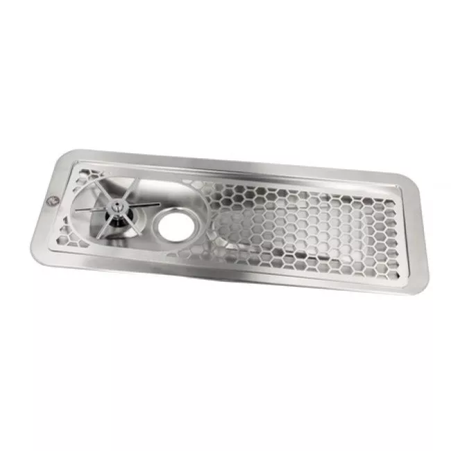 Rhino Coffee Gear Spinjet Vessel Rinser 600 mm rozsdamentes acél edénymosó gép