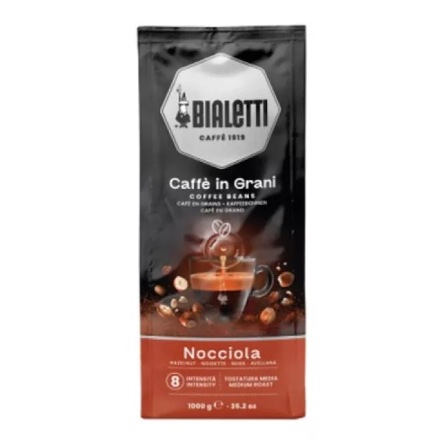 Bialetti Esperto Grani Nocciola Espresso szemes kávé 1kg csomagolása
