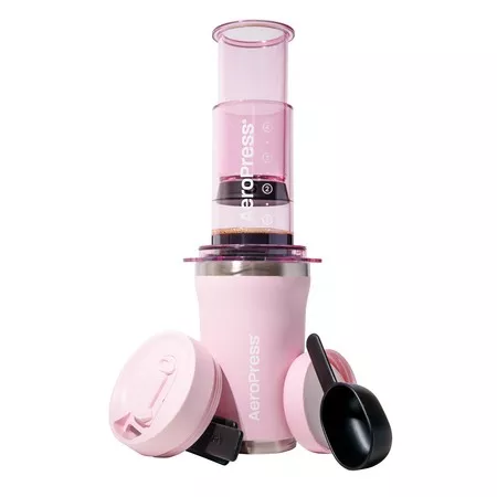 AeroPress GO Plus - Rózsaszín