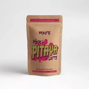 FONTE Bag Latte Pink Pitaya 225 g – Superfood latte rózsaszín pitájával