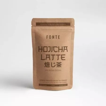 Fonte Hojicha Latte 225 g – prémium latte pörkölt japán teával