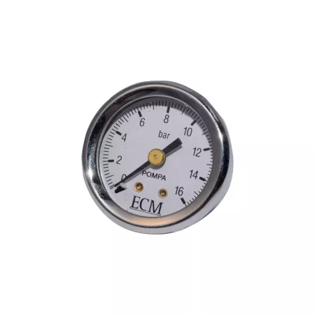 ECM szivattyú nyomásmérő 40mm, 0-16 bar