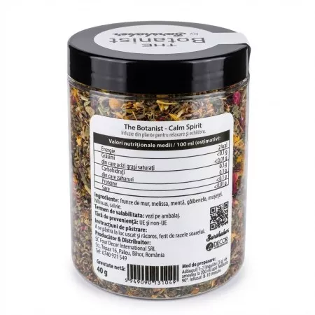 Tea - Calm Spirit - The Botanist - 40g