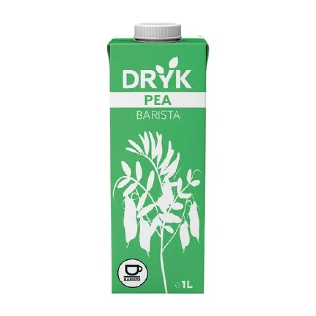 DRYK Barista Pea Drink 1L borsóalapú növényi ital doboza