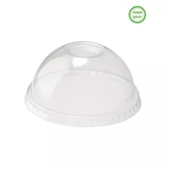 Domború Tető Szívószálnyílással - PET - 12OZ - 50db/szett