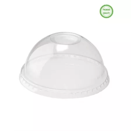 Domború Tető Szívószálnyílással - PET - 12OZ - 50db/szett