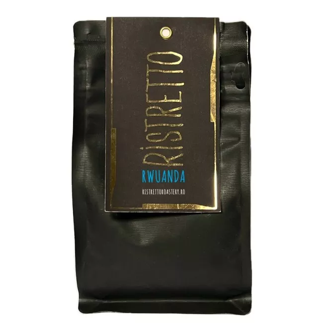 Coffee Guest Signature Rwanda Musasa Ruli natural szemes kávé 250g csomagolása