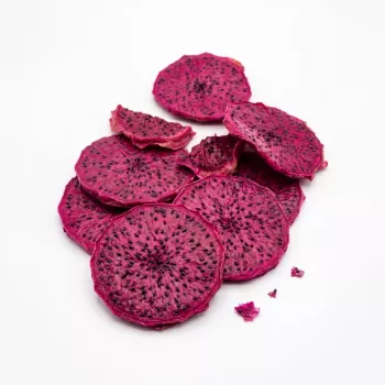 Piros Húsú Szárított Pitaya Szeletek — Vörös Sárkánygyümölcs - The Botanist by Barshaker