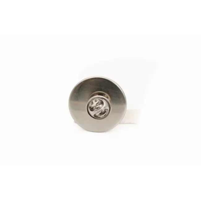 BeanBling Pin Bean&SeaSide kék színű kávébab dísztű rozsdamentes acél foglalatban