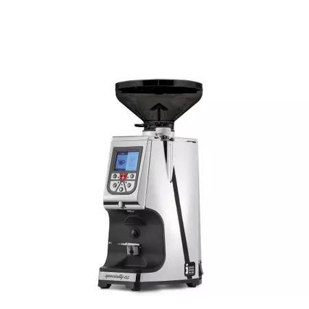 Eureka Atom Specialty 65 Red Speed - Chrome - 300g Smoke Bean Hopper
