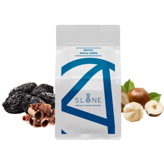 Sloane Brazília Agua Limpa Espresso szemes kávé, 250g-os csomagolás